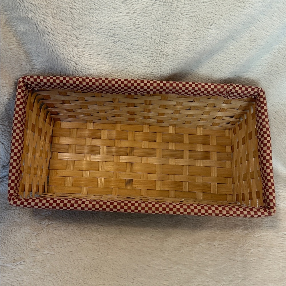 Festive Woven Basket with Holiday Design - Picture 8 of 8